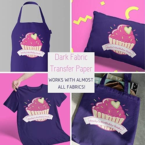NuFun Activities Inkjet Printable Iron-On Heat Tshirt Transfer Paper 11x17 - Image 4