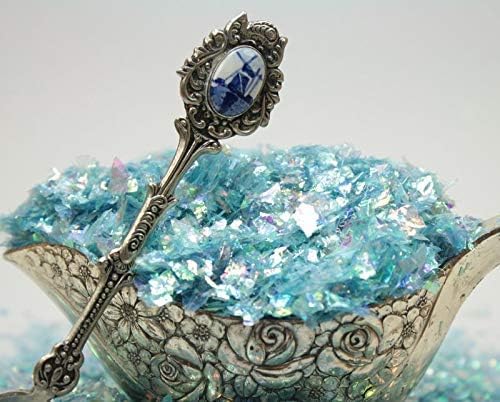 Blue Flitter Iridescent Ice Glitter Flakes - Image 6