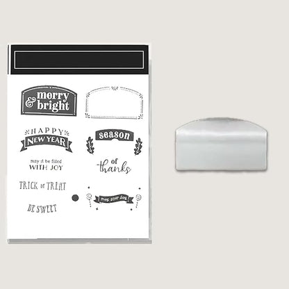 2025-2026 Stamps and Dies for Card Making, Stamps and Dies Set 2025 for by HITKUZ