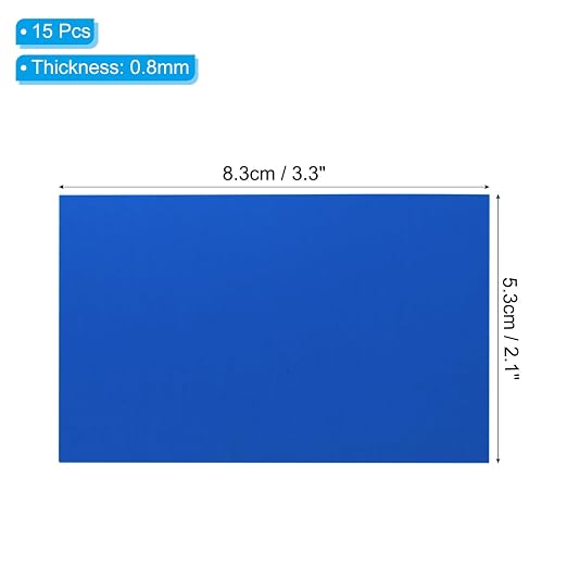 PATIKIL 2.1x3.3 Inch Anodized Aluminum Sheet Metal - Image 2
