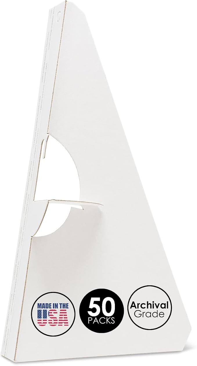 Golden State Art, 15 Inch Self Stick Easel Back, Cardboard Stand, Single Wing by GoldenStateArt