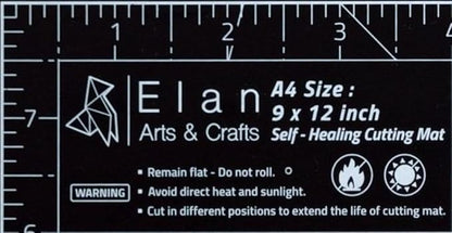 Elan Cutting Mat A0 Black & Taupe, Extra Large Self Healing Cutting Mat 36 x 48 - Image 9