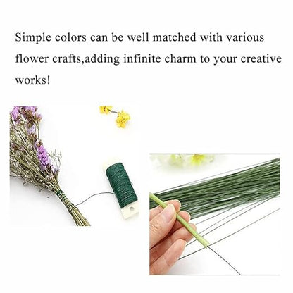 HAHIYO 22Gauge Silver Flexible Metal Floral Wire - Image 6