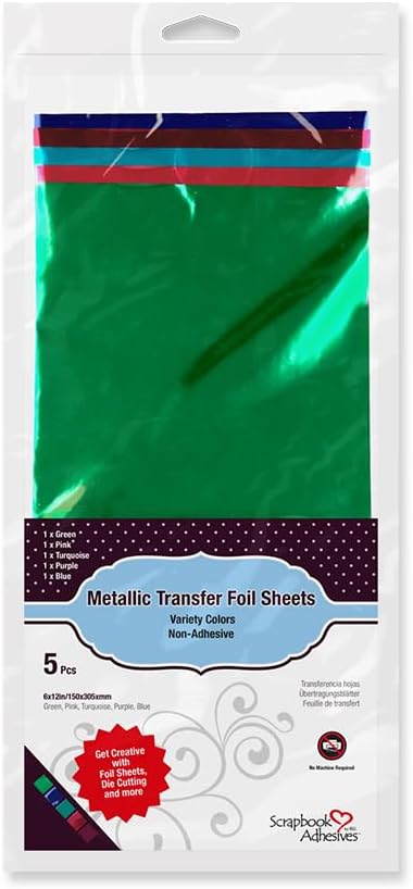 Scrapbook Adhesives by 3L Transfer FOIL SHEETS METALLIC by 3LConsumerProductsAS