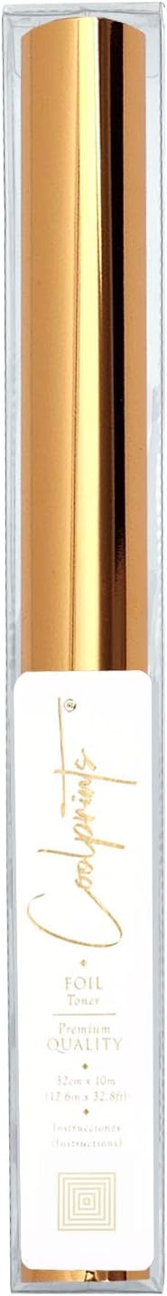 Coolprints Foil for Laminator and Laser Printer, Foil for Toner, Basic Colors by Coolprints