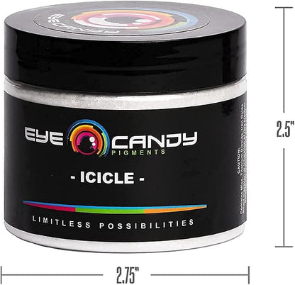 Eye Candy Pigments Premium White Mica Powder - Image 8