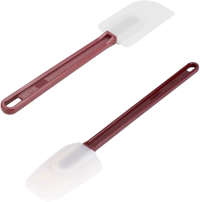 High Heat Resistant Silicone Scraper Spoon Commercial Spatula by FETESUR