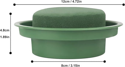 16 Packs Floral Foam with Bowl, Versatile Round Wet Foam - Image 2