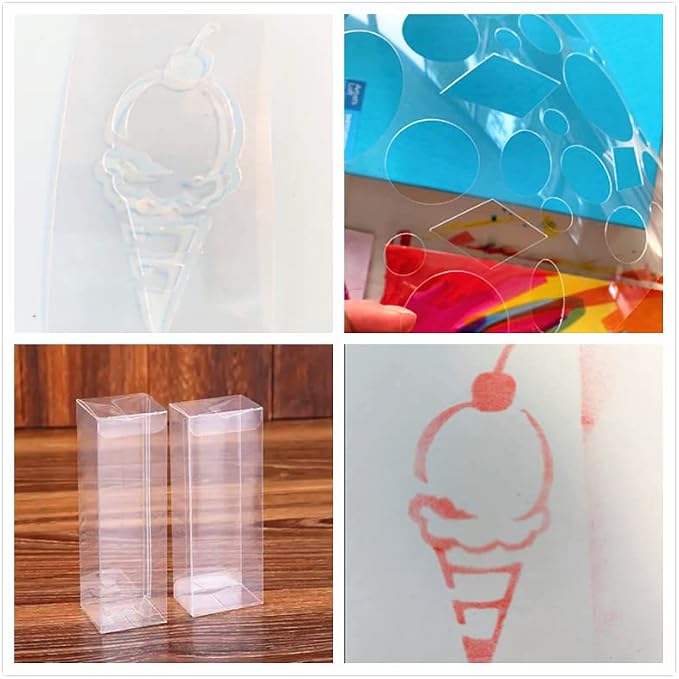 BANLTRE 3ft x 50ft Roll 4 mil Clear Acetate Sheet, Transparency Blank Stencil - Image 3
