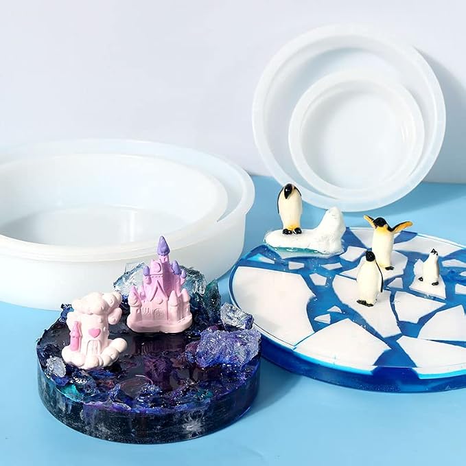 4 Deep Silicone Molds for Resin - Image 3