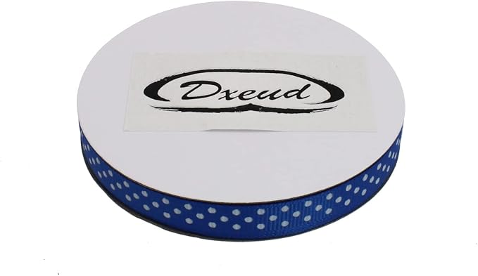 Polka Dot Grosgrain Ribbon 25 Yard Each Roll 100% Polyester - Image 3