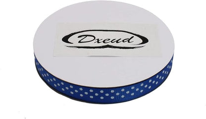 Polka Dot Grosgrain Ribbon 25 Yard Each Roll 100% Polyester - Image 3