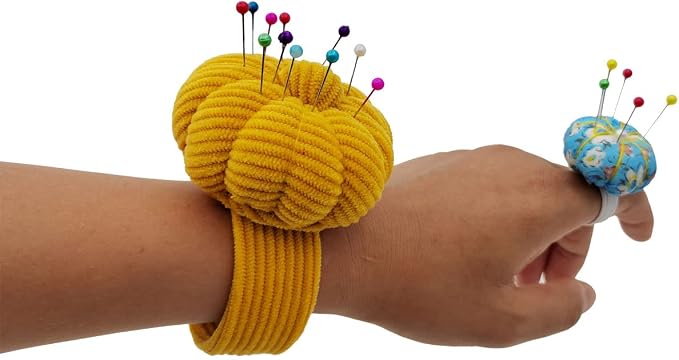 Wrist Pin Cushion Pincushions Needlework DIY Handcraft Needles Holder - Image 4