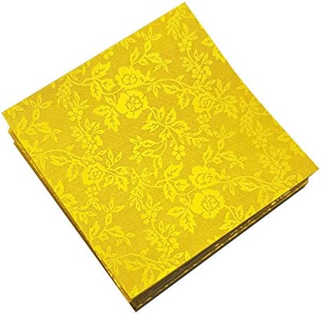 100 Origami paper sheets paper pack Gold Origami paper cranes 6x6 inches - Image 4