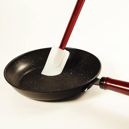 Silicone Rubber Spatula Set of 3, 14 Inch High Heat Commercial Spatula - Image 3