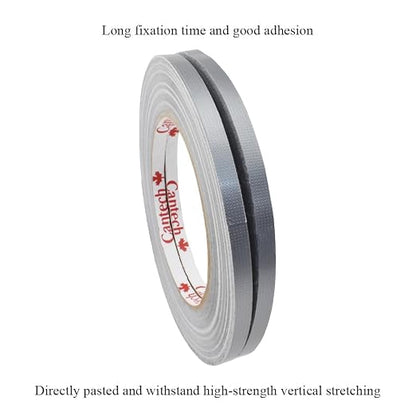 HAHIYO Silver 0.25Inch Wide Floral Tape, Waterproof Florist Tape Flower Wrap - Image 6