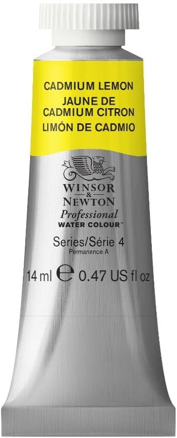 Winsor & Newton Professional Water Colour Paint, 0.47-oz Tube, Cadmium Lemon by WinsorNewton