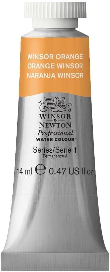 Winsor & Newton Professional Watercolor, 14ml Tube, Winsor Orange by WinsorNewton