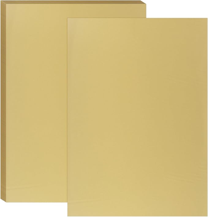PATIKIL 11.7x8.3" Hot Stamping Foil Paper Sheet, 20 Sheets A4 Heat Transfer Hot by PATIKIL