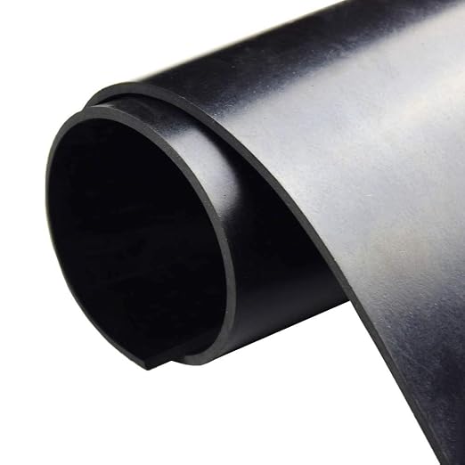 DOBTIM Neoprene Rubber Sheet Rolls 1/8" Thick X 12" Wide X 24'' Long, Solid - Image 6