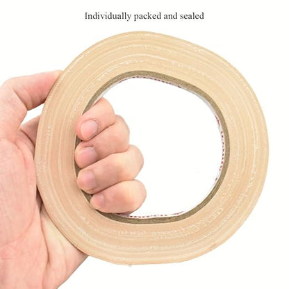 HAHIYO Light Brown 0.25Inch Wide Floral Tape, Waterproof Florist Tape Flower - Image 7