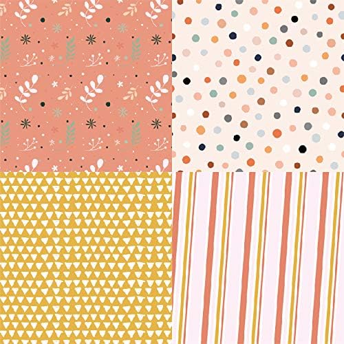 Woodland Animal Print Scrapbook Paper Pad, 6x6 inches, 24 Sheets, Earth Tones - Image 4