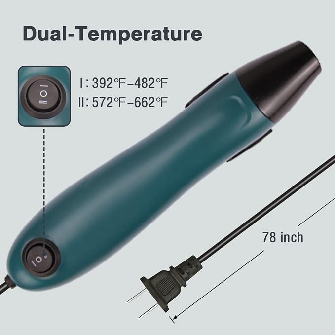Mini Heat Gun, Electrical Phone Repair Heat Tool - Image 4