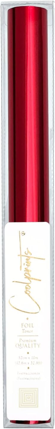 Coolprints Foil for Laminator and Laser Printer, Foil for Toner, Basic Colors by Coolprints