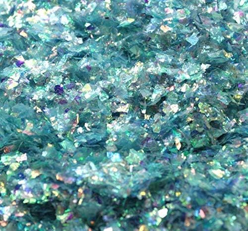 Blue Flitter Iridescent Ice Glitter Flakes - Image 2