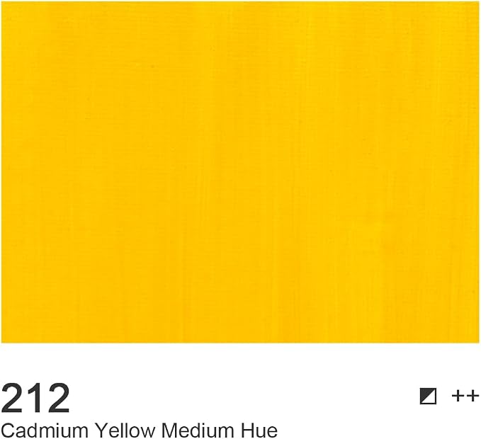 AUREUO Cadmium Yellow Medium Hue Acrylic Paint, 4 Fl Oz / 120ml Single Tube - Image 2