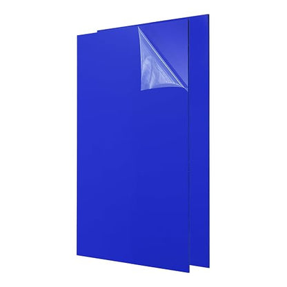 uxcell 2Pcs Acrylic Sheets 12x8 Inch Acrylic Panel 1/8 Inch-3mm Plastic Board by uxcell