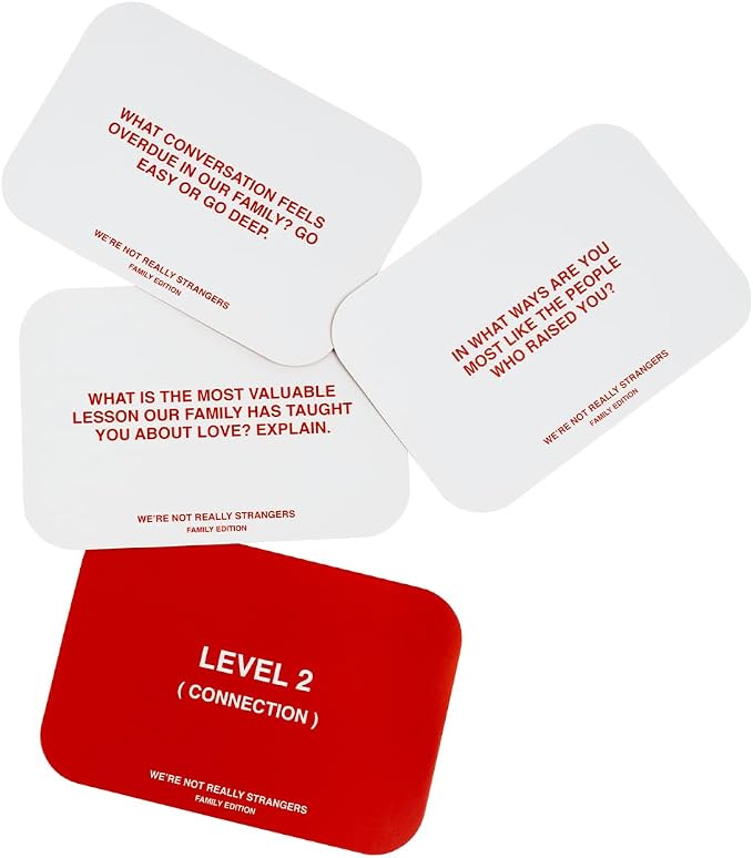 WE'RE NOT REALLY STRANGERS Family Edition Card Game - Image 9