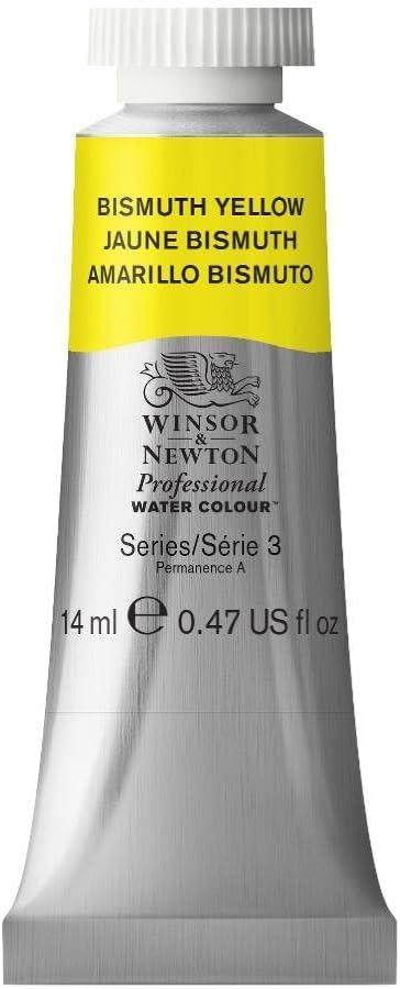 Winsor & Newton Professional Water Colour Paint, 0.47-oz Tube, Bismuth Yellow by WinsorNewton