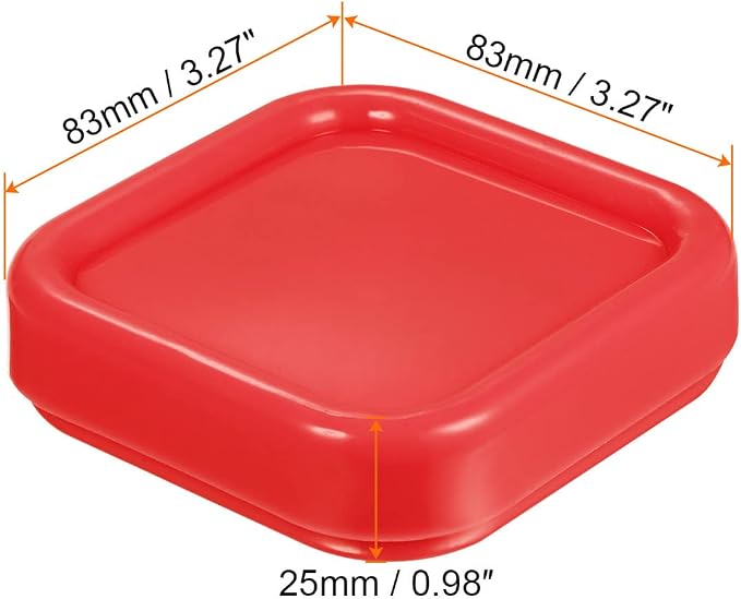 HARFINGTON Magnetic Pin Cushion Square Plastic Magnetic Sewing Pin Holder - Image 2