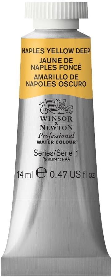 Winsor & Newton Professional Water Colour Paint, 0.47-oz Tube, Naples Yellow by WinsorNewton