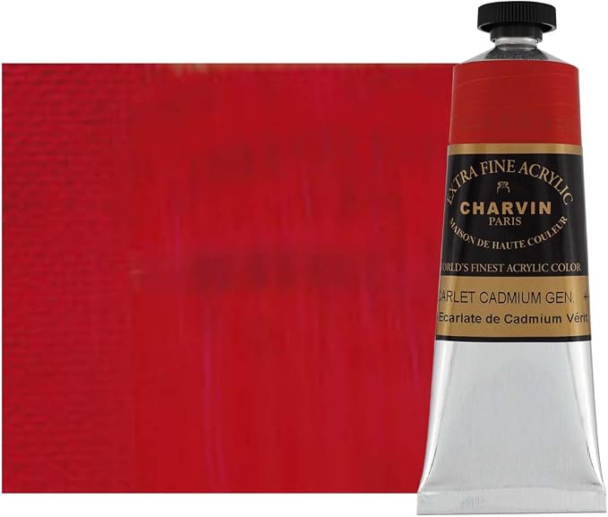 Charvin Extra Fine Professional Acrylic Paint - Image 2