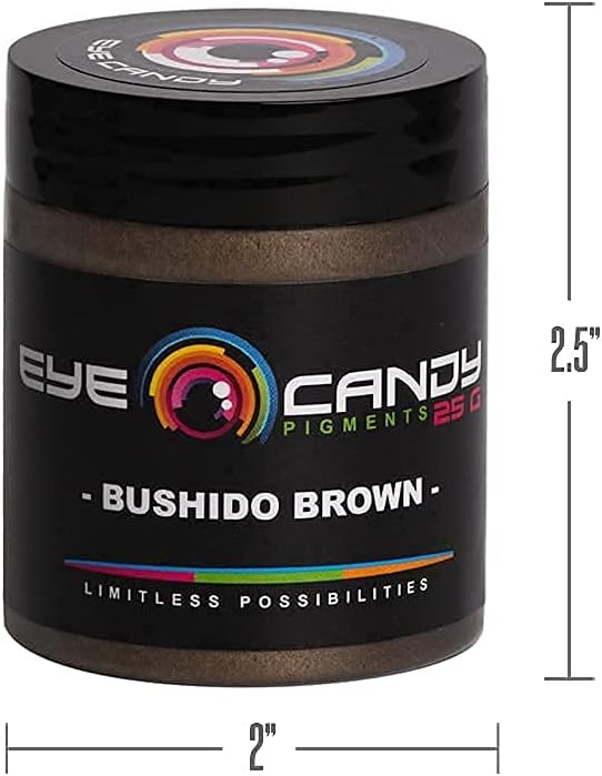 Eye Candy Pigments Premium Brown Mica Powder - Image 6