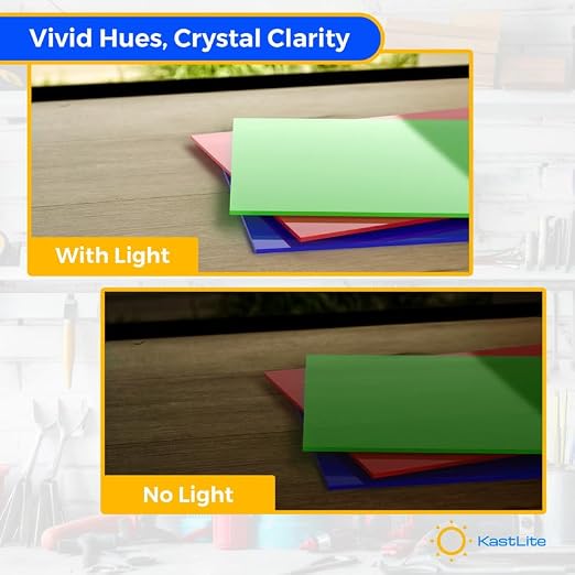 KastLite Colored Acrylic Sheets Nominal 12" x 18" - Image 7
