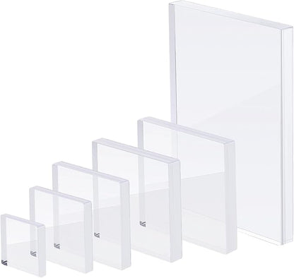 Clear Acrylic Stamping Blocks by Sliverdew
