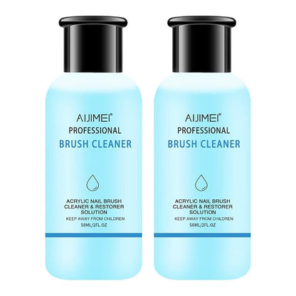 AIJIMEI Acrylic Nail Brush Cleaner Acrylic Brush Cleaners Liquid Acrylic Paint - Image 8