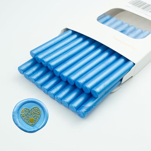 Wax Seal Stick, Ioggtser 20PCS Mini Glue Gun Wax Seal Stick by Ioggtser