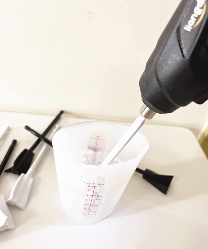 Epoxy Mixer Attachment for Drill Reusable Paint Mixer for Drill Resin Mixer - Image 4