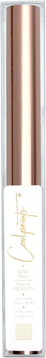 Foil for Laminator and Laser Printer, Foil for Toner, Basic Colors, Roll of by Coolprints