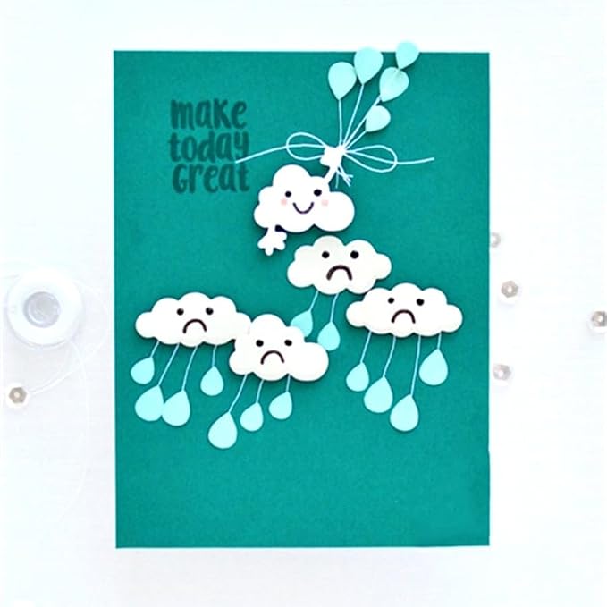 Cutting Dies for Card Making, Metal Scrapbooking Die-Cuts, DIY Bckground Frame - Image 4