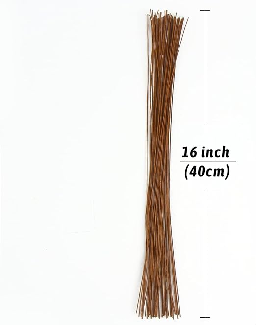 Decora 24 Gauge Brown Floral Wire 16 inch, 50/Package - Image 3