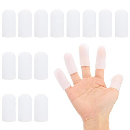 PATIKIL Gel Finger Cots 1.8"x0.67" by PATIKIL