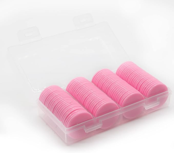 Set of 100 Opaque Plastic Learning Counters Mini Poker Chips Game Tokens - Image 2