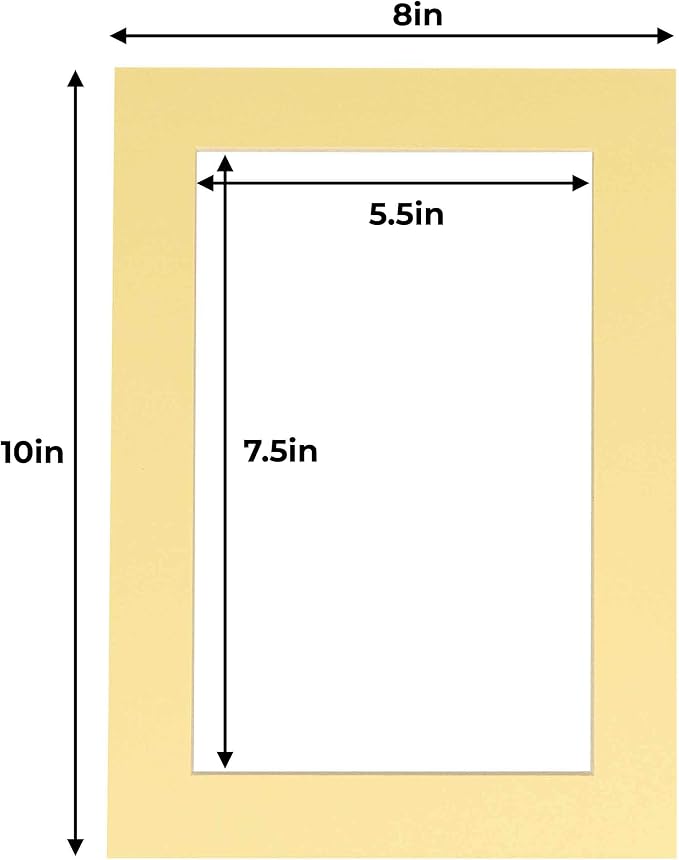 6x8 Mat for 8x10 Frame - Image 3