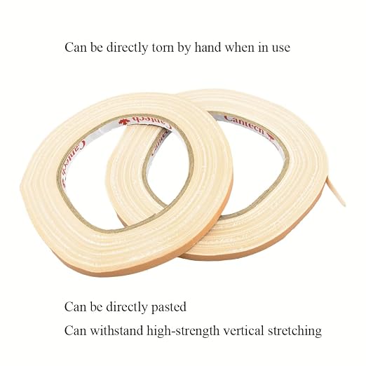 HAHIYO Light Brown 0.25Inch Wide Floral Tape, Waterproof Florist Tape Flower - Image 5
