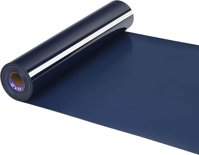 HTV Iron on Vinyl 12Inch by 12ft Roll Heat Transfer Vinyl by HTVVETUR